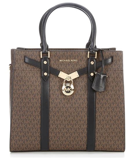 michael kors nouveau hamilton north south tote|michael kors hamilton large tote.